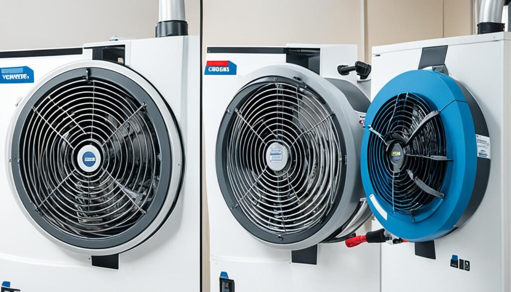 Radialventilator Reinigung